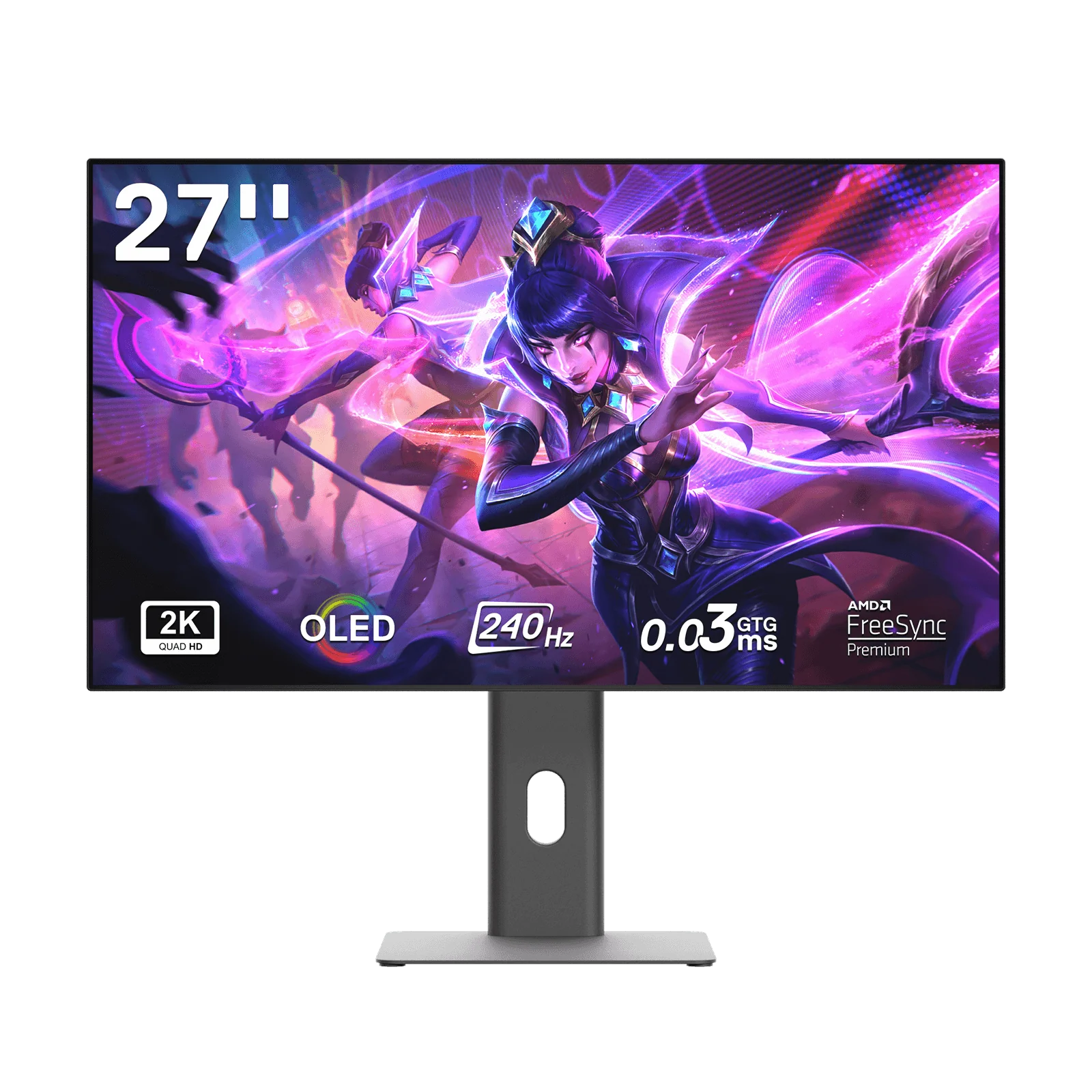 REBELLION GM27 27" OLED Flat Gaming Monitor