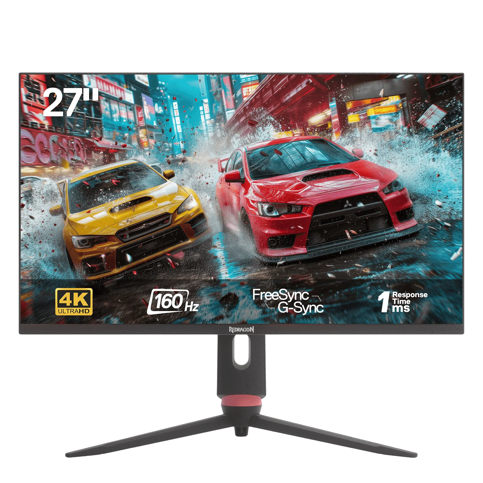 GIAGATE GMU27 27" 4K Mini-LED Flat Gaming Monitor