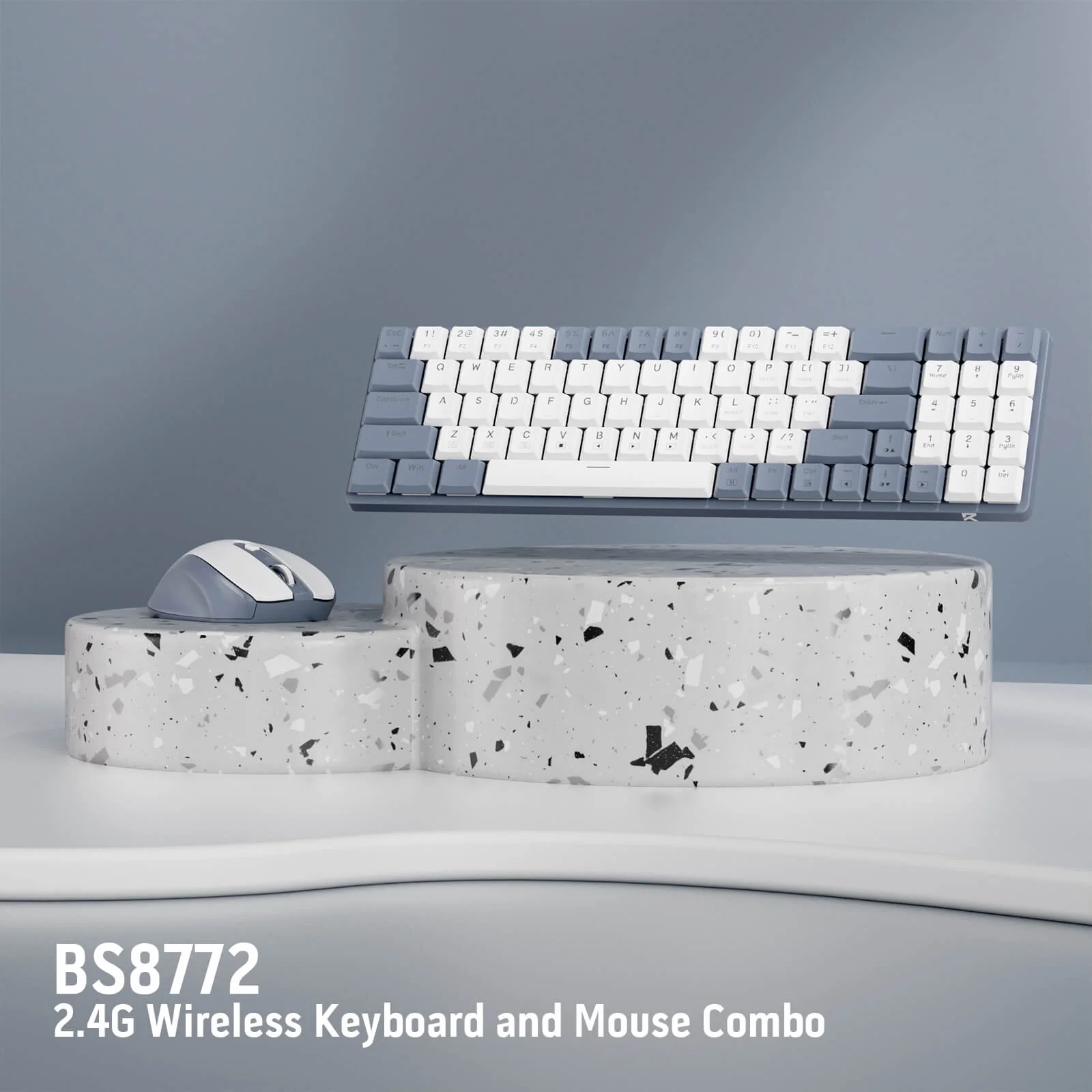 BS8772 Wireless Keyboard and Mouse Combo
