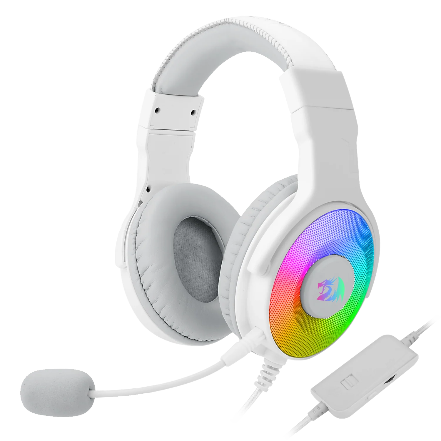 PANDORA H350 White RGB Headset