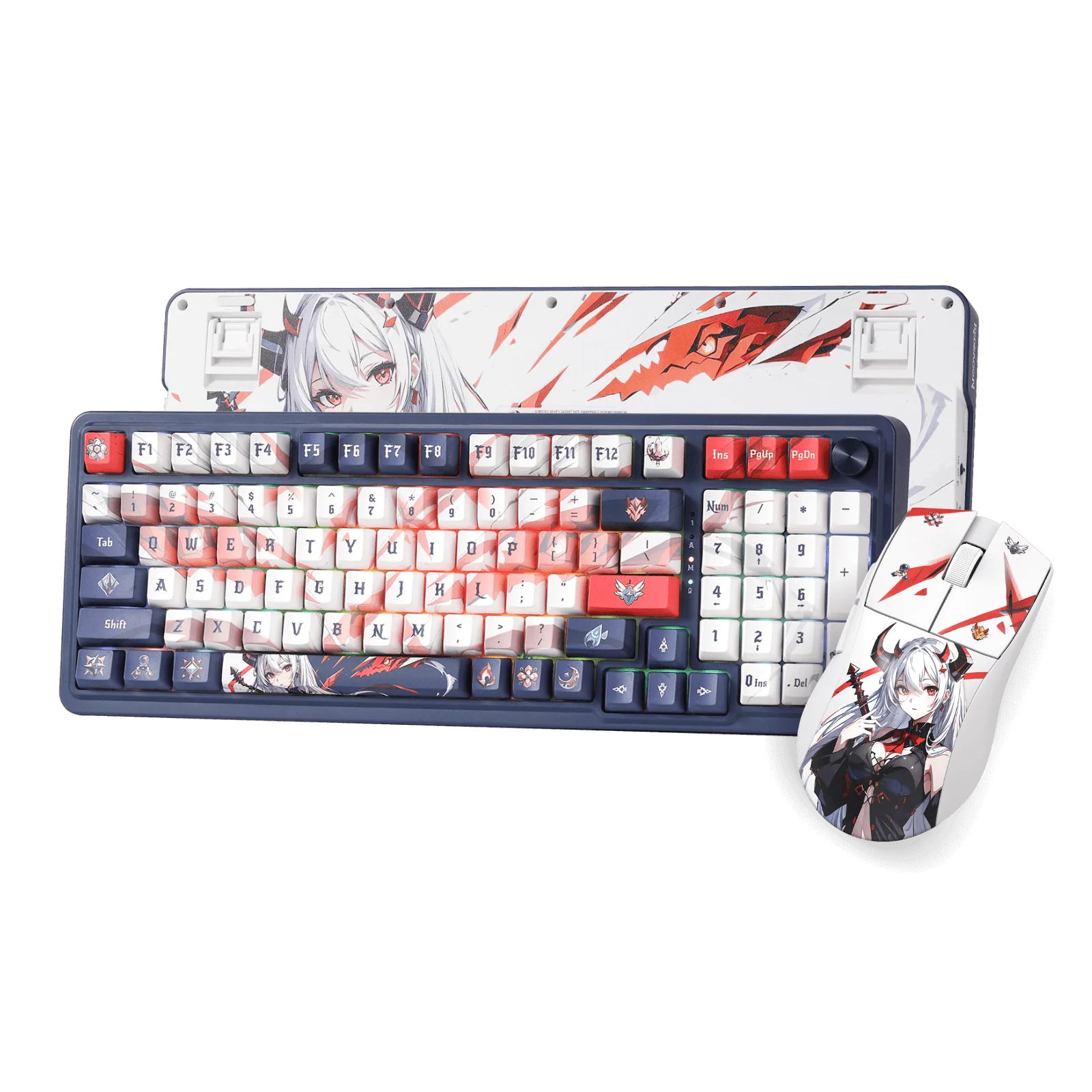 EISA K686 PRO SE Keyboard & K1NG M916 PRO (1K Hz) Mouse Anime Combo