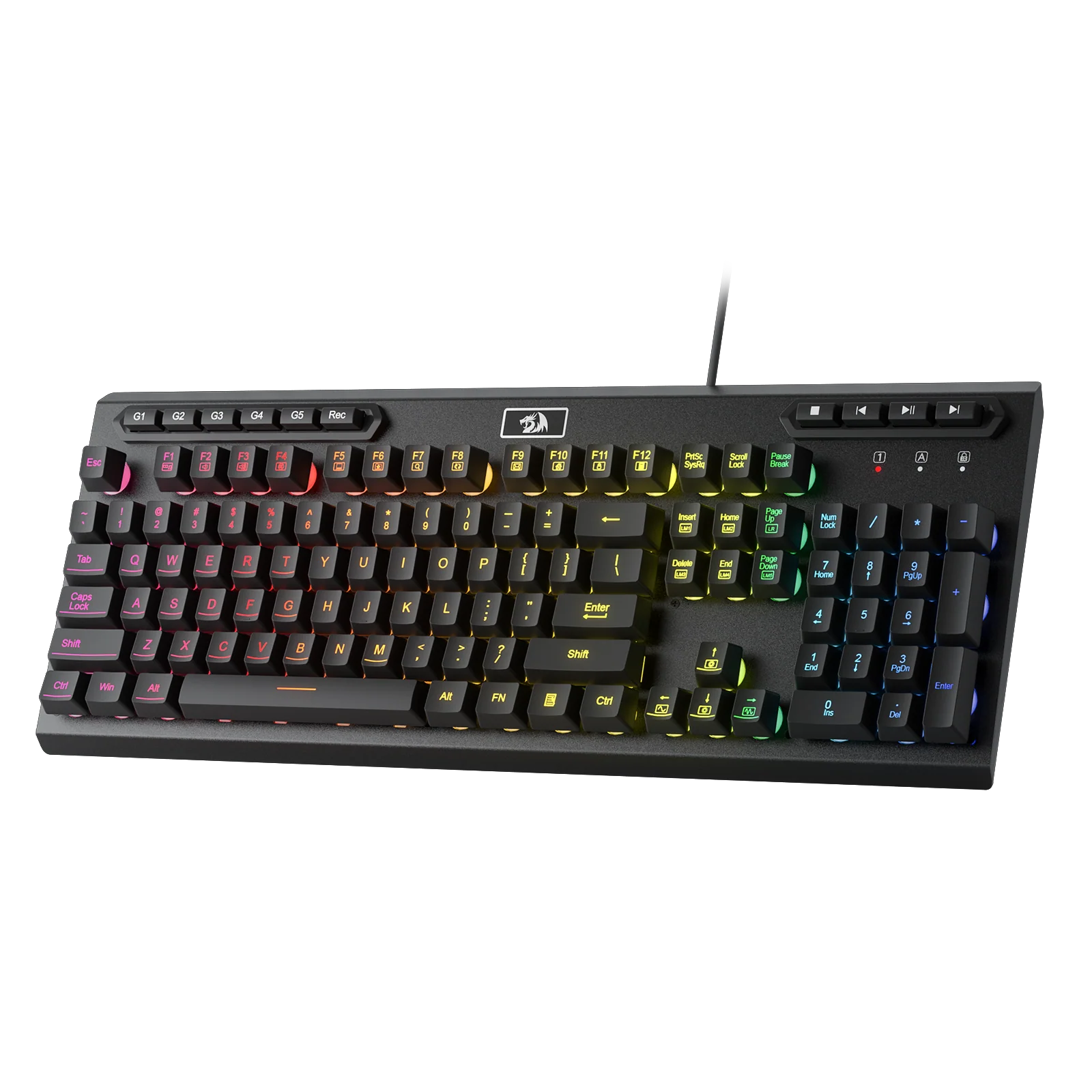 ADITYA K513 Membrane Gaming Keyboard