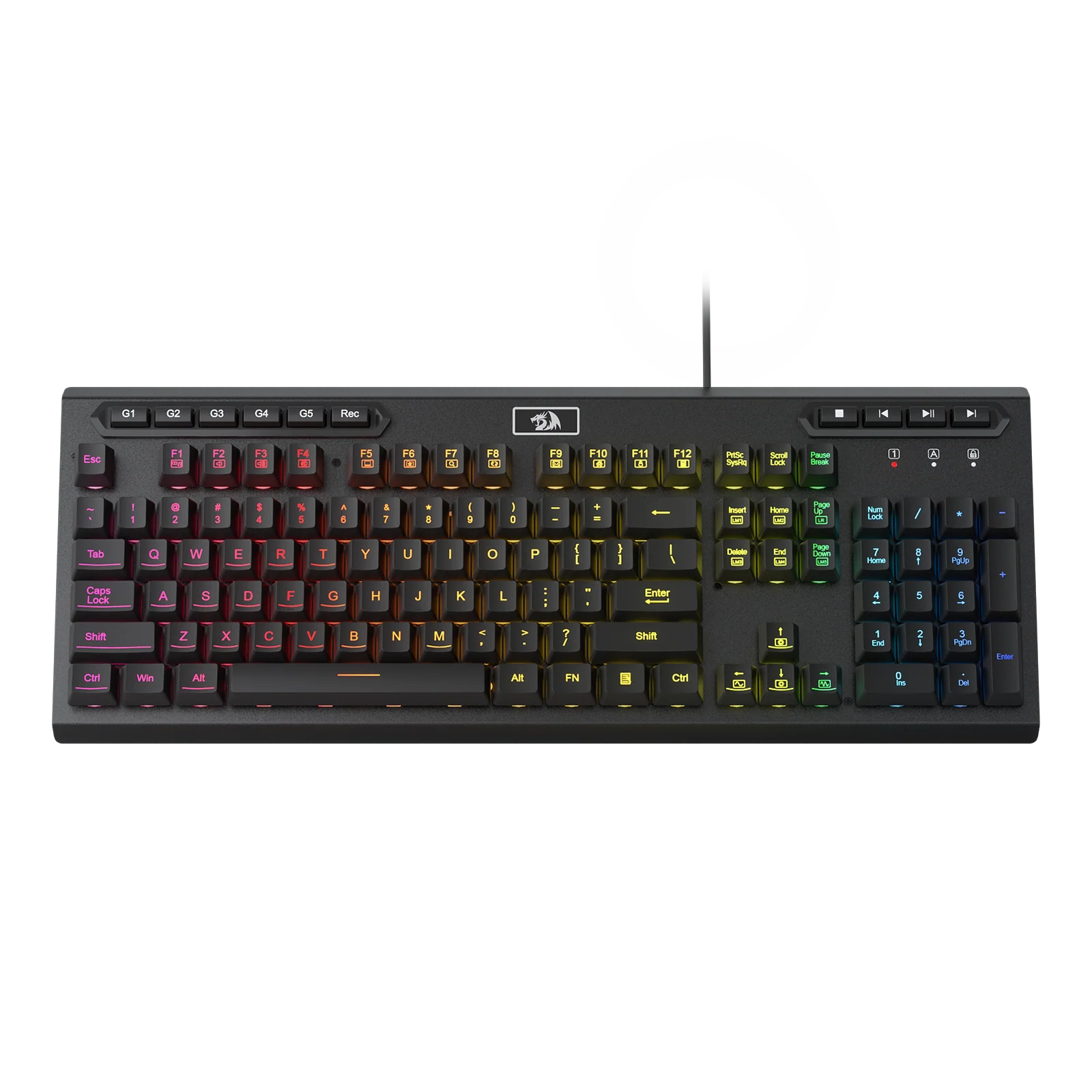 ADITYA K513 Membrane Gaming Keyboard