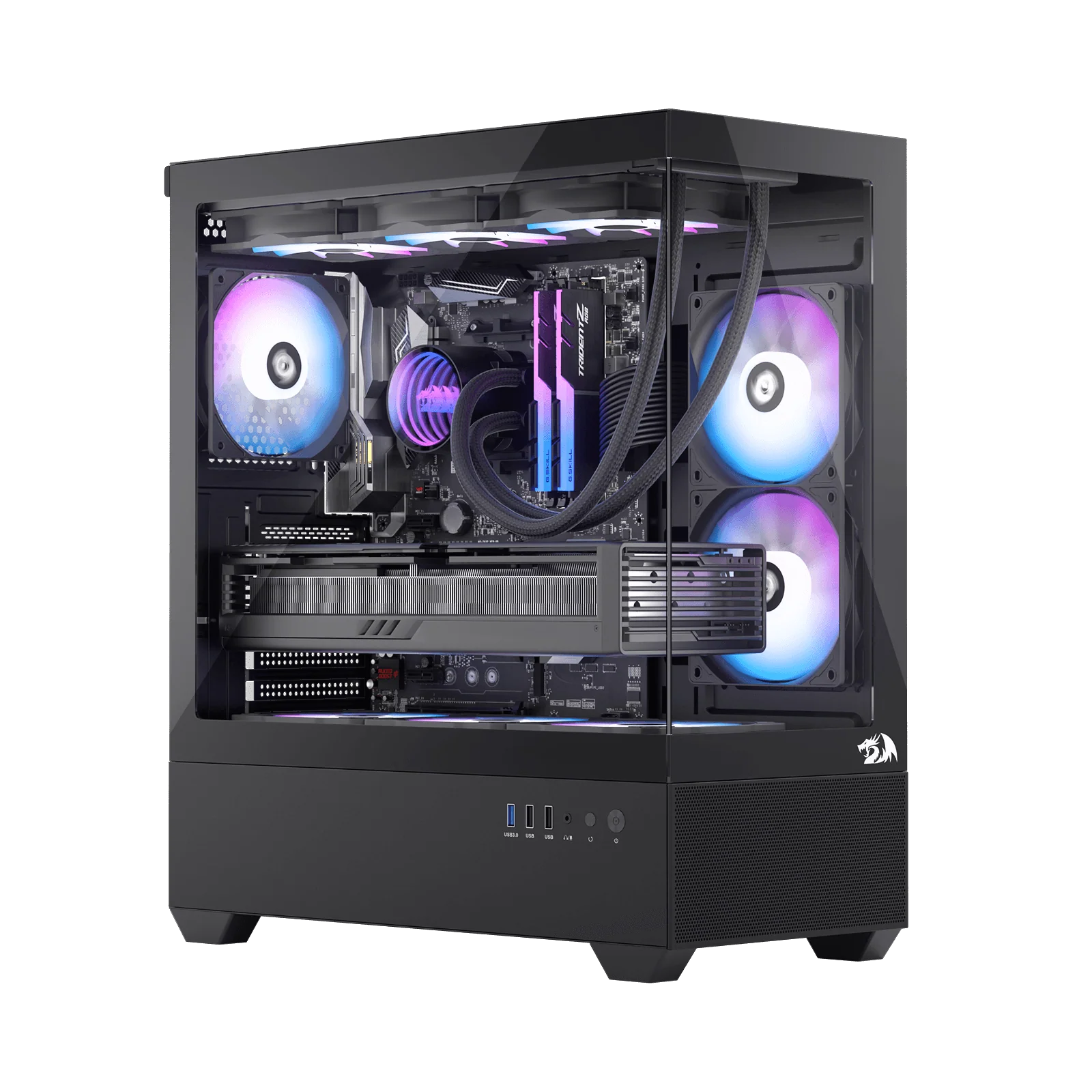 REFLECT FLOW CA606 ATX Gaming PC Case