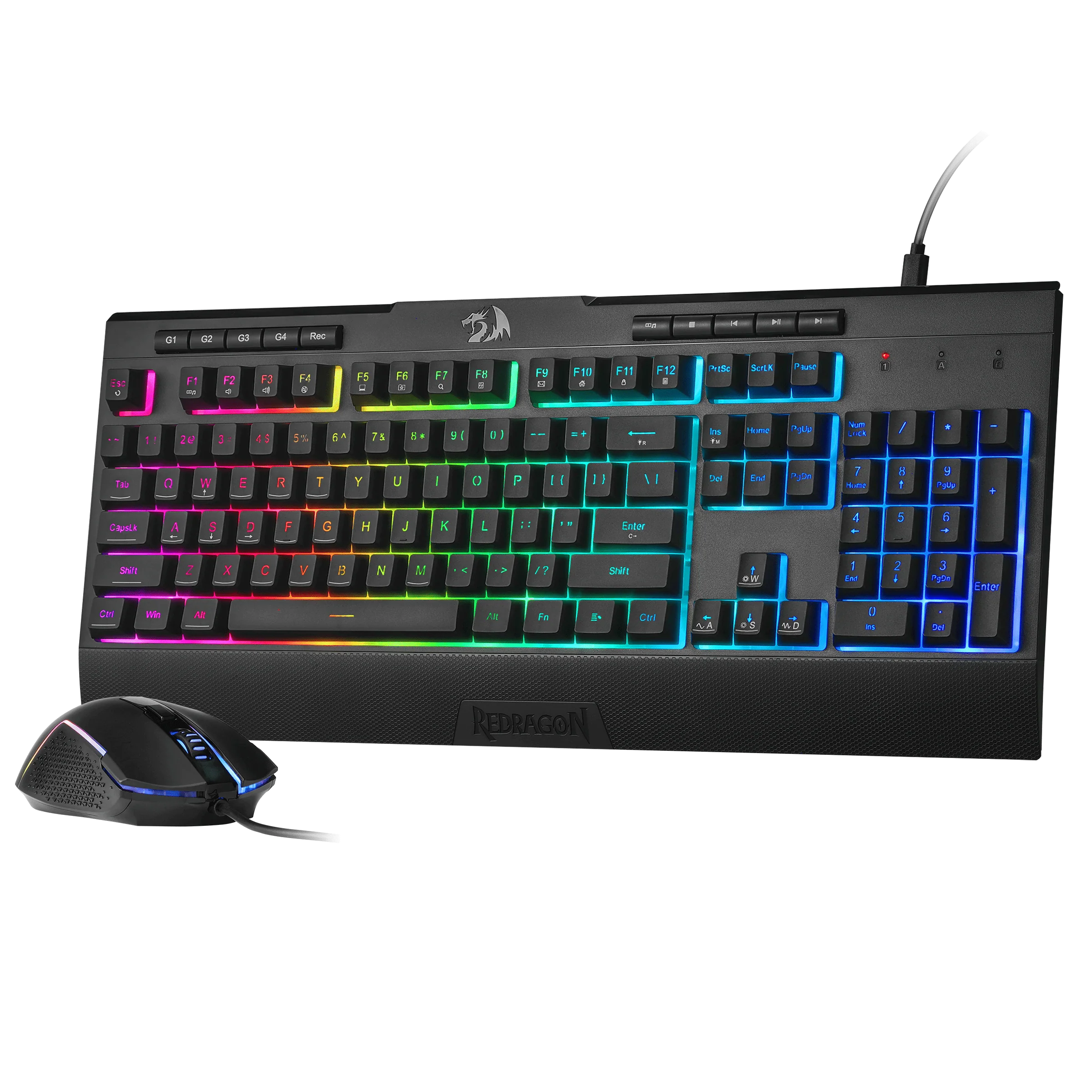 S151 Membrane Gaming Keyboard & Mouse Wired Combo