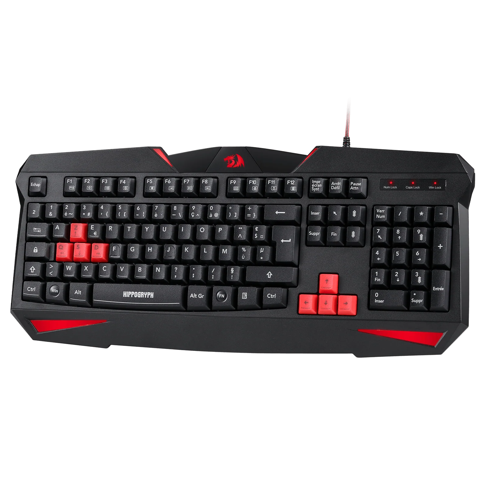 HIPPOGRYPH K301 Clavier De Jeu À Membrane Filiaire